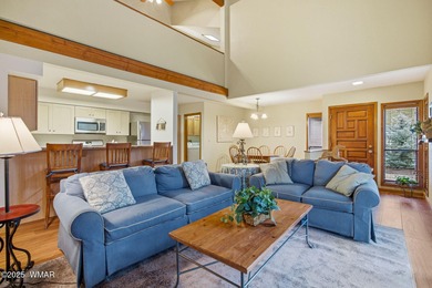 Charming and cozy cabin-style townhome nestled in the highly on Pinetop Lakes Golf and Country Club in Arizona - for sale on GolfHomes.com, golf home, golf lot