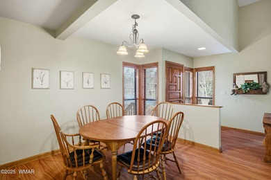 Charming and cozy cabin-style townhome nestled in the highly on Pinetop Lakes Golf and Country Club in Arizona - for sale on GolfHomes.com, golf home, golf lot