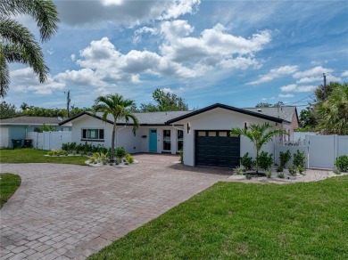 Welcome home, to this completely renovated coastal modern on Pasadena Yacht and Country Club in Florida - for sale on GolfHomes.com, golf home, golf lot