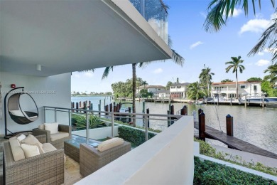 Exclusive boutique waterfront building with only 25 units on Indian Creek Country Club in Florida - for sale on GolfHomes.com, golf home, golf lot