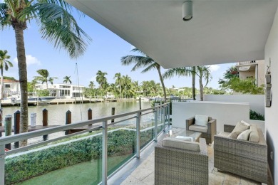 Exclusive boutique waterfront building with only 25 units on Indian Creek Country Club in Florida - for sale on GolfHomes.com, golf home, golf lot