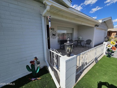 Discover carefree living in this partially furnished ''300 on Sunland Village Golf Club in Arizona - for sale on GolfHomes.com, golf home, golf lot