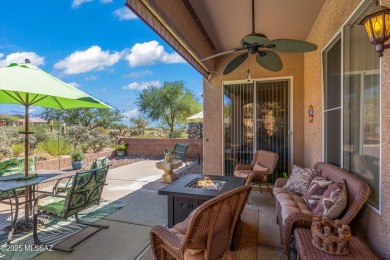 Views of the 6th fairway & mountains from this 1465 sf extended on Heritage Highlands At Dove Mountain in Arizona - for sale on GolfHomes.com, golf home, golf lot
