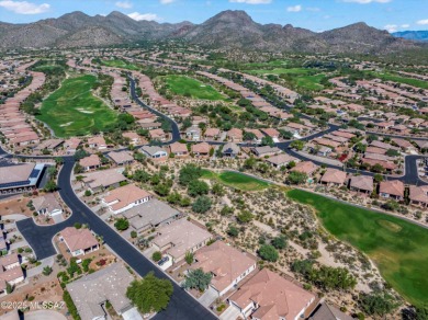Views of the 6th fairway & mountains from this 1465 sf extended on Heritage Highlands At Dove Mountain in Arizona - for sale on GolfHomes.com, golf home, golf lot