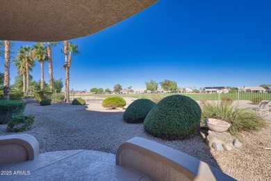This exceptionally maintained 3-bedroom home in Sun City Grand on Sun City Grand Golf Couse and Club in Arizona - for sale on GolfHomes.com, golf home, golf lot