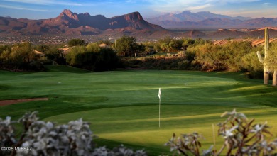 Views of the 6th fairway & mountains from this 1465 sf extended on Heritage Highlands At Dove Mountain in Arizona - for sale on GolfHomes.com, golf home, golf lot