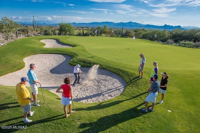 Views of the 6th fairway & mountains from this 1465 sf extended on Heritage Highlands At Dove Mountain in Arizona - for sale on GolfHomes.com, golf home, golf lot