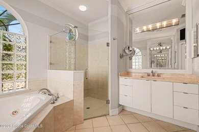 Beautiful custom lakefront home located on the Viera East Golf on Viera East Golf Club in Florida - for sale on GolfHomes.com, golf home, golf lot