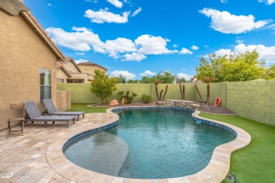 Welcome home to Desert Sage Drive, where Arizona evenings glow on Estrella Mountain Ranch Golf Course in Arizona - for sale on GolfHomes.com, golf home, golf lot