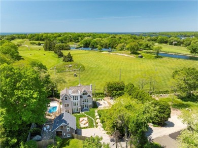 THIS PROPERTY INCLUDES MAIN  GUEST HOUSE PLUS BUIDLABLE LOT WITH on Misquamicut Club in Rhode Island - for sale on GolfHomes.com, golf home, golf lot
