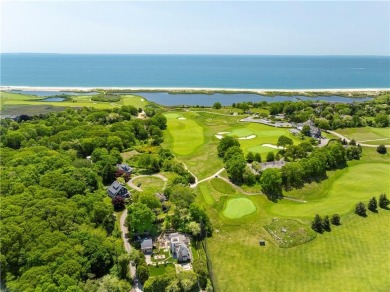 THIS PROPERTY INCLUDES MAIN  GUEST HOUSE PLUS BUIDLABLE LOT WITH on Misquamicut Club in Rhode Island - for sale on GolfHomes.com, golf home, golf lot