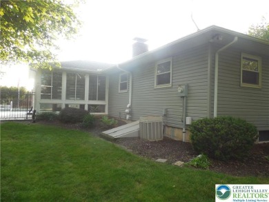 Location, Location, Location. Great ranch home bordering the on  in Pennsylvania - for sale on GolfHomes.com, golf home, golf lot