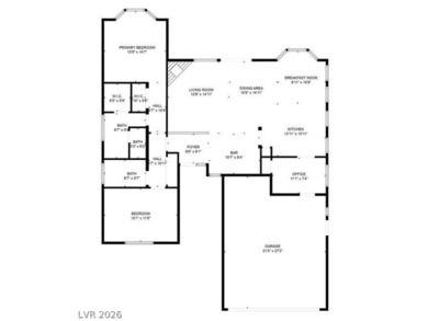 Highly sought-after 1,533 sq. ft. 2bed/2bth Tahoe model home on Highland Falls Golf Club in Nevada - for sale on GolfHomes.com, golf home, golf lot