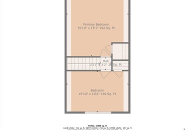 No HOA, Zoned RPD (short term rentable).   Major Appliances on The Waterfront Country Club in Virginia - for sale on GolfHomes.com, golf home, golf lot