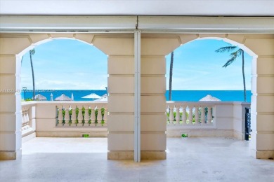 Live the Fisher Island lifestyle in this stunning 2 story beach on Fisher Island Club in Florida - for sale on GolfHomes.com, golf home, golf lot