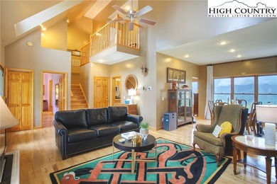 Sunset views, solar power, and space for everyone--this on Mountain Aire Golf Course in North Carolina - for sale on GolfHomes.com, golf home, golf lot