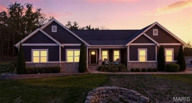 Welcome to the pampered life! This stunning, like-new on Raintree Country Club in Missouri - for sale on GolfHomes.com, golf home, golf lot