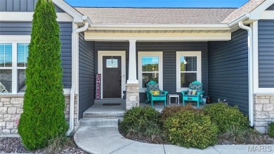Welcome to the pampered life! This stunning, like-new on Raintree Country Club in Missouri - for sale on GolfHomes.com, golf home, golf lot