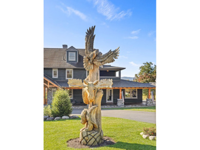 Set on 4.8 level acres w manicured lawns, this remarkable on Whiteface Club and Resort in New York - for sale on GolfHomes.com, golf home, golf lot