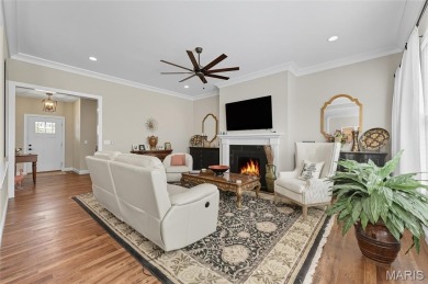 Welcome to the pampered life! This stunning, like-new on Raintree Country Club in Missouri - for sale on GolfHomes.com, golf home, golf lot
