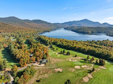 Set on 4.8 level acres w manicured lawns, this remarkable on Whiteface Club and Resort in New York - for sale on GolfHomes.com, golf home, golf lot