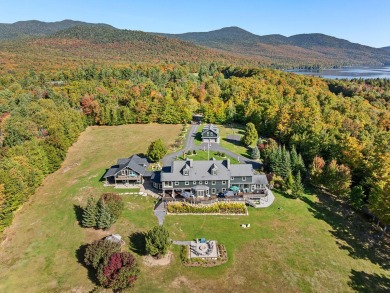Set on 4.8 level acres w manicured lawns, this remarkable on Whiteface Club and Resort in New York - for sale on GolfHomes.com, golf home, golf lot