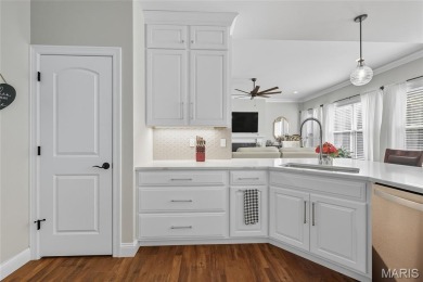 Welcome to the pampered life! This stunning, like-new on Raintree Country Club in Missouri - for sale on GolfHomes.com, golf home, golf lot