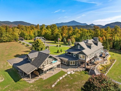 Set on 4.8 level acres w manicured lawns, this remarkable on Whiteface Club and Resort in New York - for sale on GolfHomes.com, golf home, golf lot