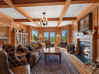 Set on 4.8 level acres w manicured lawns, this remarkable on Whiteface Club and Resort in New York - for sale on GolfHomes.com, golf home, golf lot