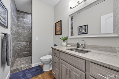 Welcome to the pampered life! This stunning, like-new on Raintree Country Club in Missouri - for sale on GolfHomes.com, golf home, golf lot