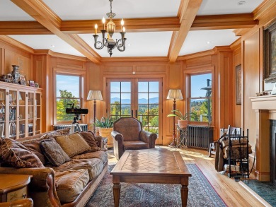Set on 4.8 level acres w manicured lawns, this remarkable on Whiteface Club and Resort in New York - for sale on GolfHomes.com, golf home, golf lot
