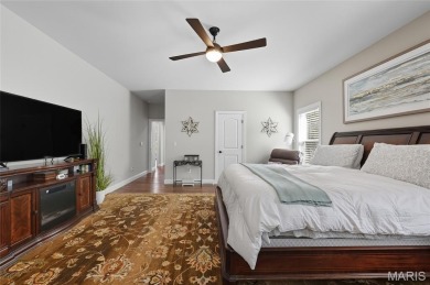 Welcome to the pampered life! This stunning, like-new on Raintree Country Club in Missouri - for sale on GolfHomes.com, golf home, golf lot