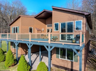 Welcome to 'Tranquil Peaks', a stunning Postmodern Chalet on Alpine Lake Resort in West Virginia - for sale on GolfHomes.com, golf home, golf lot