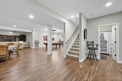 Welcome to the pampered life! This stunning, like-new on Raintree Country Club in Missouri - for sale on GolfHomes.com, golf home, golf lot