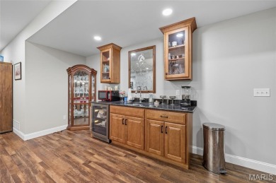 Welcome to the pampered life! This stunning, like-new on Raintree Country Club in Missouri - for sale on GolfHomes.com, golf home, golf lot