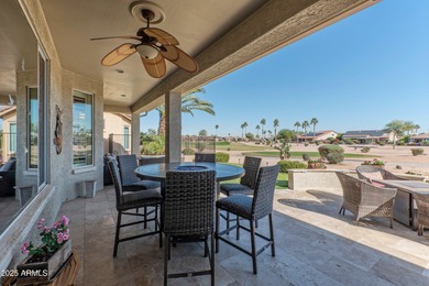 BEAUTIFUL TEE TO GREEN GOLF COURSE VIEW of TFE #4. Backyard has on Tuscany Falls At Pebble Creek in Arizona - for sale on GolfHomes.com, golf home, golf lot