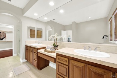 Discover elegant living in this expansive 4++ bedroom, 4-bath on Hiddenbrooke Golf Club in California - for sale on GolfHomes.com, golf home, golf lot