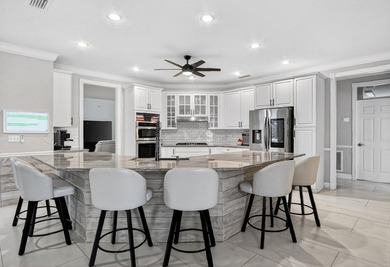 Completely renovated CBS multi-gen home with 5 bedrooms and 3 on The Cape Club of Palm City in Florida - for sale on GolfHomes.com, golf home, golf lot