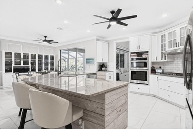 Completely renovated CBS multi-gen home with 5 bedrooms and 3 on The Cape Club of Palm City in Florida - for sale on GolfHomes.com, golf home, golf lot
