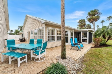 This 3 Bedroom 2-1/2 Bath Detached Villa w/ 2 car garage has on Gulf Harbour Yacht and Country Club in Florida - for sale on GolfHomes.com, golf home, golf lot