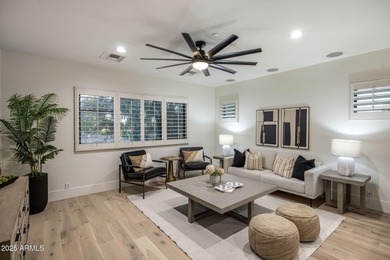 Experience elevated living in this gated, beautifully reimagined on Gainey Ranch Golf Club in Arizona - for sale on GolfHomes.com, golf home, golf lot