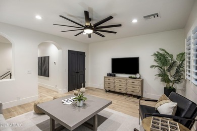 Experience elevated living in this gated, beautifully reimagined on Gainey Ranch Golf Club in Arizona - for sale on GolfHomes.com, golf home, golf lot