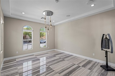 Unobstructed golf course & mountain views define this reimagined on Red Rock Country Club in Nevada - for sale on GolfHomes.com, golf home, golf lot