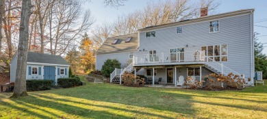 Waterfront on Schoolhouse Pond, this Hyannis Port gem combines on Hyannisport Club in Massachusetts - for sale on GolfHomes.com, golf home, golf lot