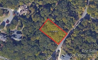 Prime location.  These +/-.58 wooded acres are nestled in Cramer on Cramer Mountain Country Club in North Carolina - for sale on GolfHomes.com, golf home, golf lot