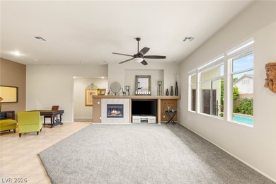 Beautiful single-story home in a gated community in Southern on Southern Highlands Golf Club in Nevada - for sale on GolfHomes.com, golf home, golf lot