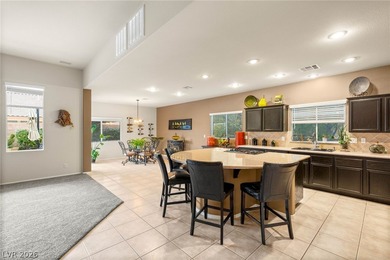 Beautiful single-story home in a gated community in Southern on Southern Highlands Golf Club in Nevada - for sale on GolfHomes.com, golf home, golf lot