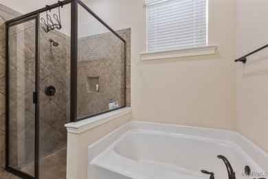 This Charleston-style home offers 4 bedrooms, 3.5 bathrooms, and on Capitol Hill Golf Course in Alabama - for sale on GolfHomes.com, golf home, golf lot