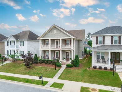 This Charleston-style home offers 4 bedrooms, 3.5 bathrooms, and on Capitol Hill Golf Course in Alabama - for sale on GolfHomes.com, golf home, golf lot