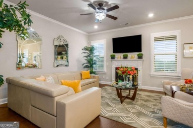 Located in Lakeview-Heron Bay's only gated section-this elegant on Canongate At Heron Bay in Georgia - for sale on GolfHomes.com, golf home, golf lot